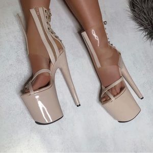 Hella Heels size 36 nude